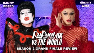 Rupaul’s Drag Race UK Vs THE WORLD Finale Review With Danny Beard  CHERRY WEST [upl. by Jerome731]