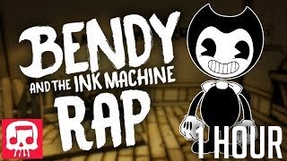 BENDY AND THE INK MACHINE RAP by JT Music quotCant Be Erasedquot 1 Hour [upl. by Isyad]