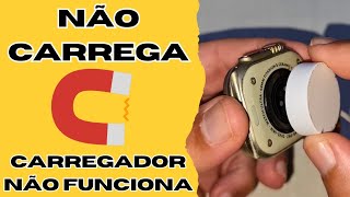 COMO CONSERTAR SMARTWATCH QUE NÃO CARREGA POR INDUÇÃO IMÃ DO RELÓGIO NÃO GRUDA NO CARREGADOR [upl. by Araas]