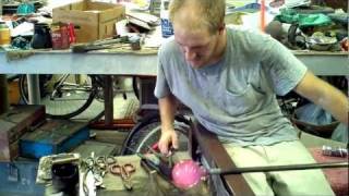 Making glass paperweights by Harry Boux [upl. by Yztim]