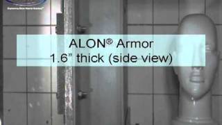 Surmets ALON® Transparent Armor 50 Caliber Test [upl. by Renaud621]