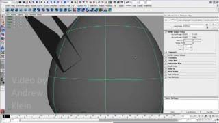 Maya Modeling Basics NURBS Bishop pt 5 [upl. by Naujet]