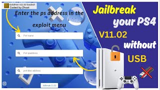 How to Jailbreak ps4 V1102 without USB [upl. by Acirahs]