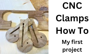 How to make CNC clamps with Vcarve pro [upl. by Nhojleahcim]