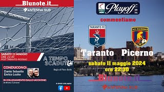 Playoff 2024  TARANTO  PICERNO [upl. by Nerej570]