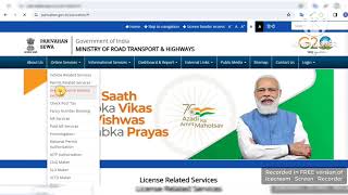 learner licence slot booking parivahan  LL slot rebooking  ll slots booking for driving licence [upl. by Funk]