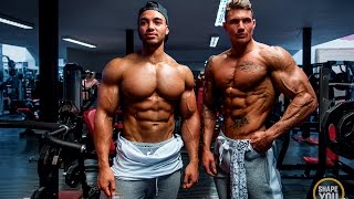 Justin St Paul and Ross Dickerson hit BACK  BICEPS TEAM ShapeYOU [upl. by Prudi49]