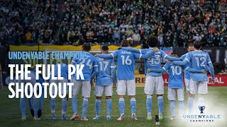 MLS CUP CHAMPIONS  THE FULL PENALTY SHOOTOUT [upl. by Ahsinrad649]