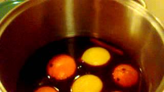 Christian cooking chemistry making gluhweinbishopswein PS dont drink too much [upl. by Aselehc621]