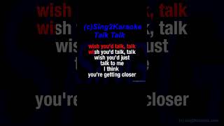 Charli XCX Talk Talk Karaoke Version Lyrics karaoke [upl. by Anelle862]