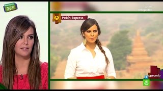 Cristina Pedroche quotMe quito esa falda y sale andandoquot [upl. by Edya]