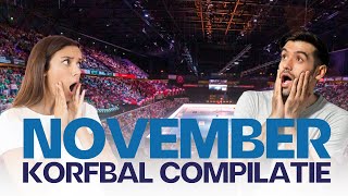 VETERANEN PASS  KORFBAL COMPILATIE  NOVEMBER [upl. by Furr]