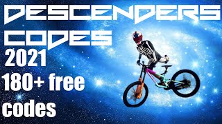 180 FREE DESCENDERS CODES 2021 [upl. by Rehctaht]