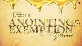 ANOINTING FOR EXEMPTION SERVICE  28 JANUARY 2024  FAITH TABERNACLE OTA [upl. by Gem]