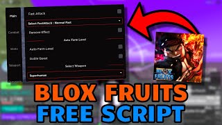 UNDETECTABLE OP Blox Fruits Script MOBILE  PC Autofarm Bring Fruit Auto Raids PVP Hack ESP [upl. by Silliw]