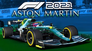 F1 2021 ASTON MARTIN MOD GAMEPLAY  Lance Stroll Onboard [upl. by Jandy914]