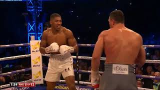 Round of 2017 Anthony Joshua vs Wladimir Klitschko  Round 5 [upl. by Stu]