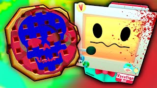 MURDERING VACATION BOT with the SECRET POISON WAFFLE in Vacation Simulator VR HTC Vive Gameplay [upl. by Eelarak]