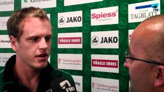 Lukas Schenkel vor dem Spiel FC Flawil gegen FCSG [upl. by Korney]