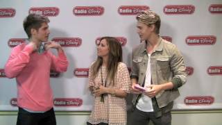 Ashley Tisdale amp Austin Butler  Sharpays World  Radio Disneys Celebrity Take with Jake [upl. by Marissa645]