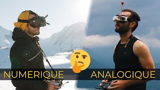 ANALOGIQUE ou NUMÉRIQUE  🤔 Le grand débat du drone FPV [upl. by Yrreiht305]