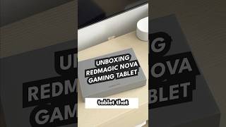 RedMagic Nova Gaming Tablet  Unboxing [upl. by Leina]