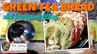 GREEN TEA BREAD with FRANGIPANE FILLING Mrs Galangs Kitchen S1 Ep9 [upl. by Eiddal]