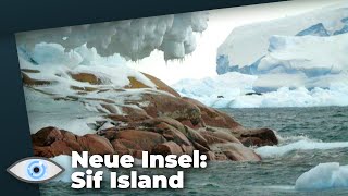 Folge des Klimawandels Neue Insel in Antarktis aufgespürt [upl. by Parsaye]