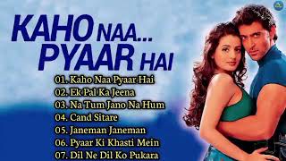 Kaho Naa Pyaar Hai Movie All Songs Hrithik Roshan amp Amisha Patelmusical worldMUSICAL WORLD [upl. by Aidni84]