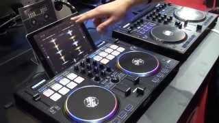 Reloop BeatPad 2  MusikMesse 2015  Getinthemixcom [upl. by Hiamerej]