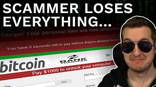 Scammer Loses Everything To Ransomware Virus [upl. by Iramohs]