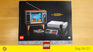 🎧 LEGO 71374 Super Mario Nintendo Entertainment System box and bag 0421 no talking [upl. by Callie]