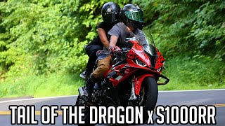 Riding the Tail Of The Dragon w S1000RR [upl. by Drazze]