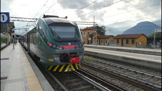 Trenord RE8 Colico  Milano Centrale ETR 425 Jazz Lago di Como  Lake Como view [upl. by Dagall]