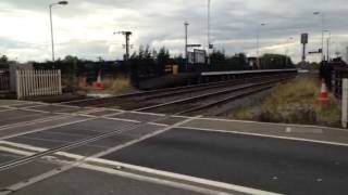 Longbeck level crossing Marske by the sea Cleveland [upl. by Brocky724]