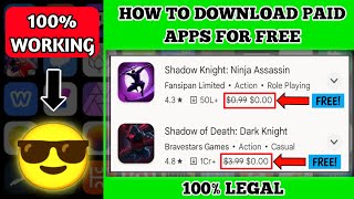 How to Download Paid Apps for FreeLegal [upl. by Eedna893]