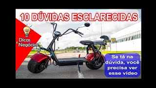 SCOOTER ELETRICA  Você precisa saber disso antes de comprar  10 perguntas respondidas [upl. by Josler262]