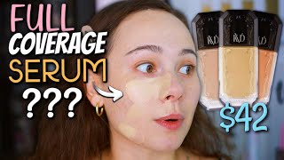 KVD Beauty Good Apple Serum Foundation Dry Skin Wear Test [upl. by Roland]