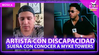 El talentoso artista peruano con discapacidad Zorahai sueña con conocer a Myke Towers [upl. by Nyre]