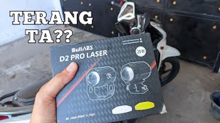 PASANG DAN REVIEW LAMPU D2 LASER BULLAES 20 W DI VARIO 125 OLD [upl. by Isadora]