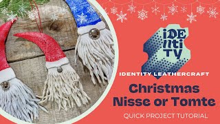 YouTube Make A Christmas Nisse or Tomte Craft Tutorial [upl. by Le19]