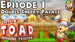 Captain Toad Treasure Tracker  Episode 1  Level 5 Double Cherry Palace [upl. by Alrak]