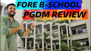 FORE Delhi MBA  PGDM Full Course and Campus Review  Placements  Faculty  Campus [upl. by Brownson]