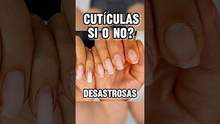 Quitar la CUTÍCULA de las uñas SI O NO  Manicura Rusa [upl. by Hoopes]