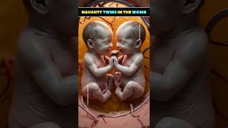 Twins  Twin Pregnancy  Babies in the womb  Multiple Pregnancy shortsfeed twins baby [upl. by Hardden]