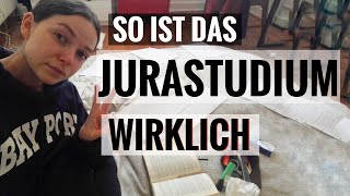 SO ist das JURASTUDIUM WIRKLICH  Erfahrung Ablauf Staatsexamen  durch Staatsexamen gefallen [upl. by Janicki461]