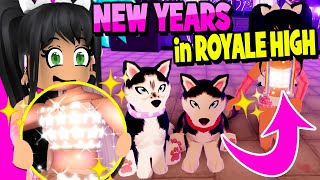 EASY PUPPY QUEST GUIDE in ROYALE HIGH ROBLOX  New Years EVENT [upl. by Aubin222]