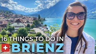 16 Things To Do in Brienz Switzerland  Lake Brienz Giessbach Brienzer Rothorn [upl. by Oner]