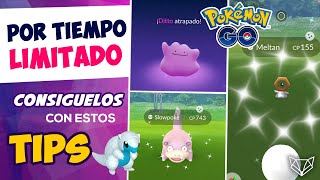 😍 EVENTAZO ¡CONSIGUE A DITTO Y MELTAN SHINY POR TIEMPO LIMITADO EN POKÉMON GO Neludia [upl. by Hardden]