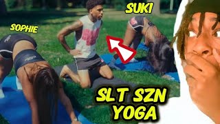 Freaky Yoga W NLE Choppa Sophie Rain Sukihana amp Bobbi 👀😭 [upl. by Nwahsir]